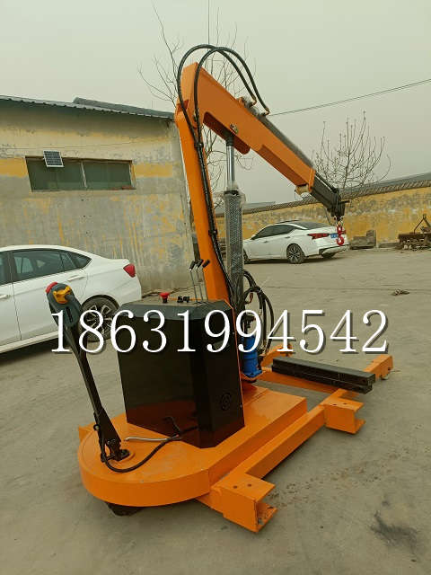 兴城市自卸车厢随车吊 自制轮式四不像起重机 四驱平板吊 5吨 贵盛